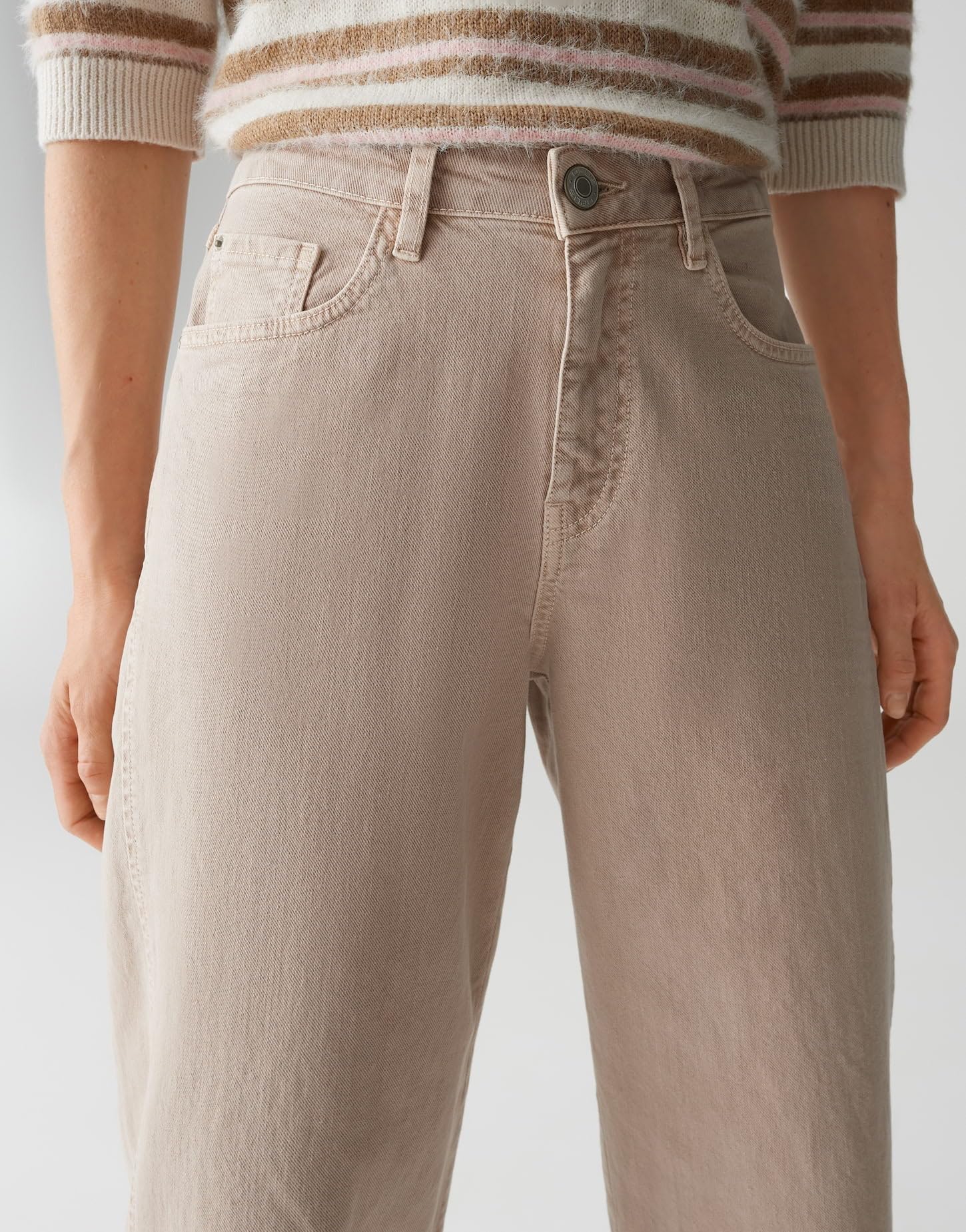 OPUS Damen Barrel | LOLAH Edgy Barrel Jeans aus BCI Cotton Mix Mid Rise