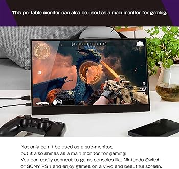 Amazon.co.jp: ユニーク モバイルモニター 14インチ PROMETHEUS