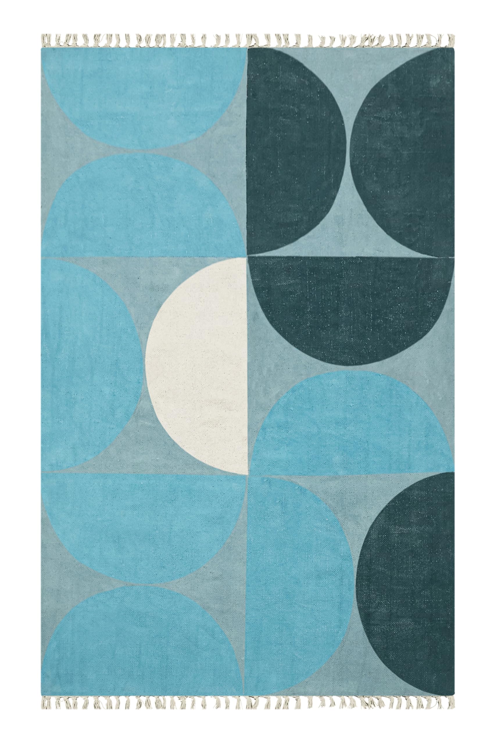 Tapis de couloir Kilim lavable tissu plat géométrique 0,9x3m