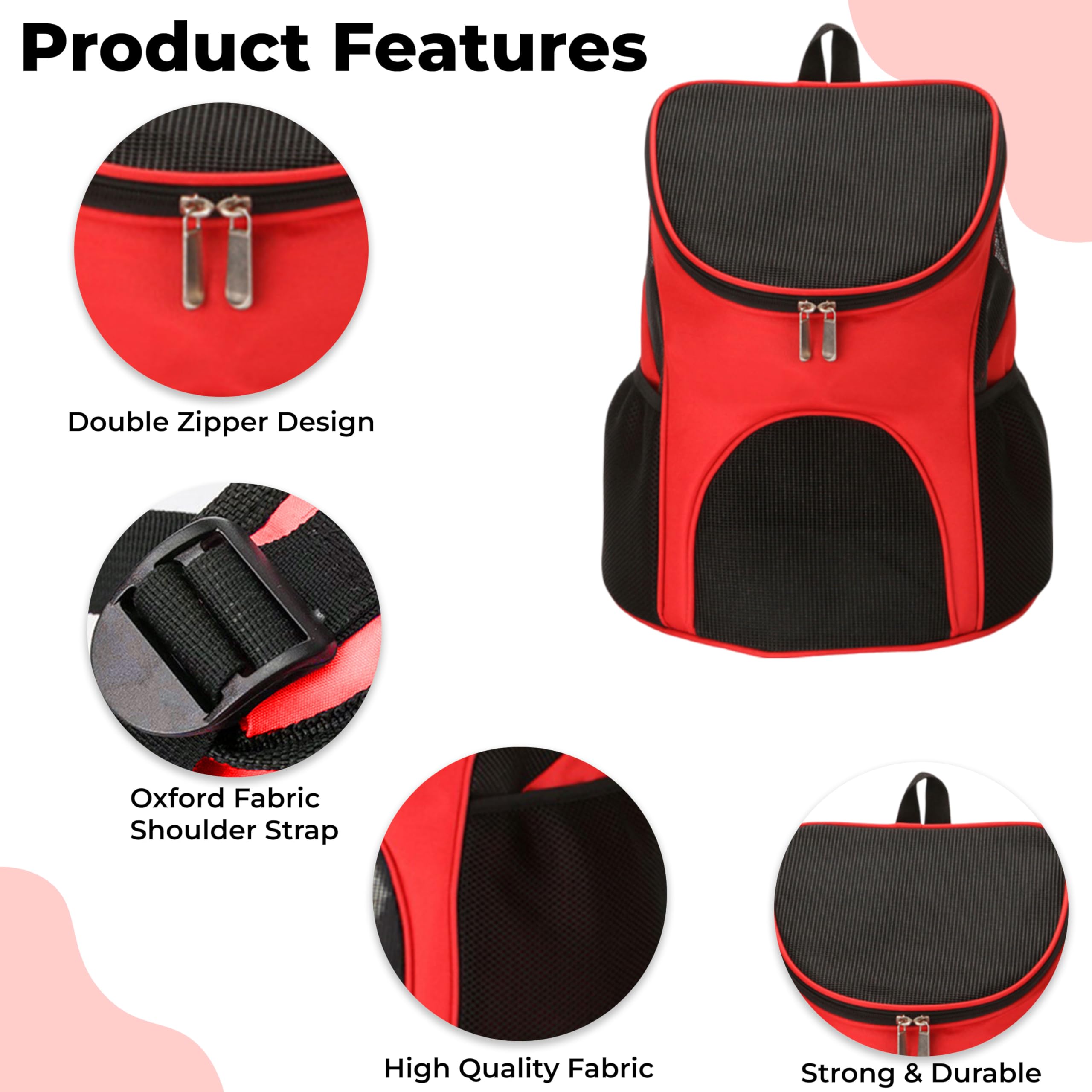 Kraptick Pet Backpack, Pet Bag for Travel, Pet Shoulder Bag, Pet Kraptick Pet Backpack, Pet Bag for Travel, Pet Shoulder Bag, Pet