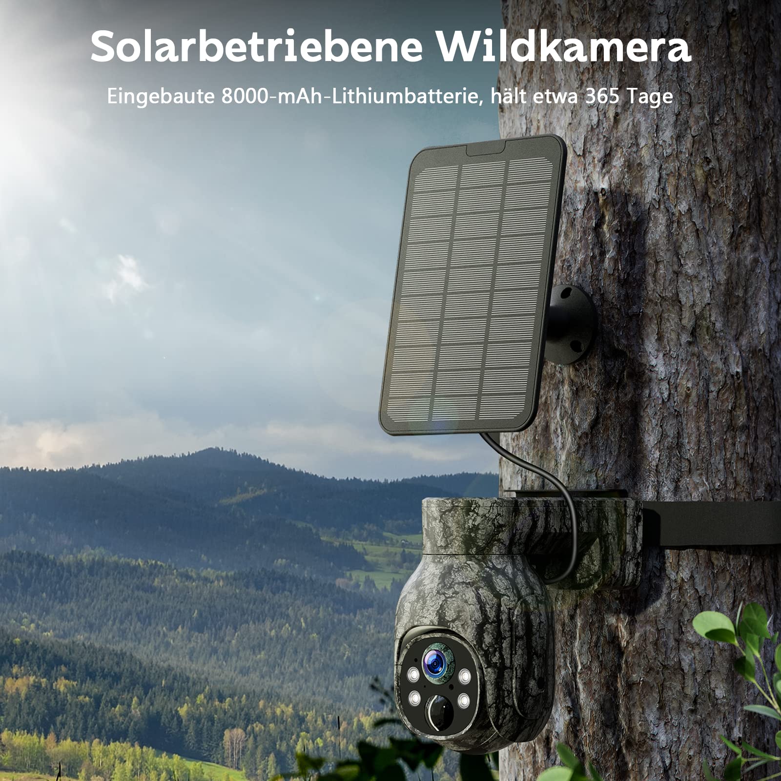 Maginon Wildcamera WK-7HD SP, outdoor bewakingscamera met