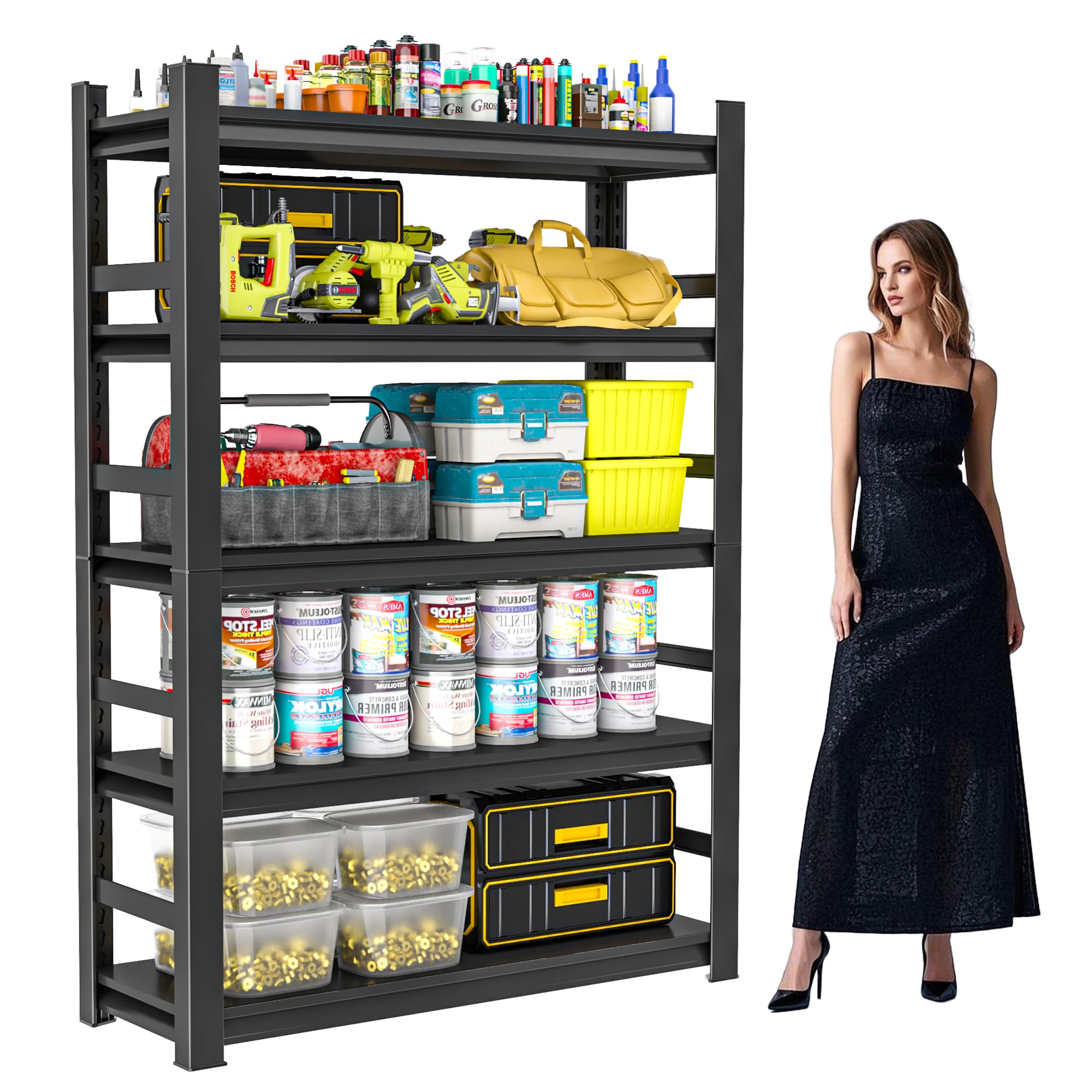 Notmise Heavy Duty Garage Shelving