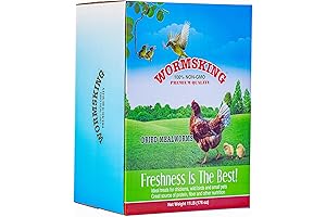 11 Pound Bulk Dried Mealworms - Non-GMO; Nutrient Rich Worms