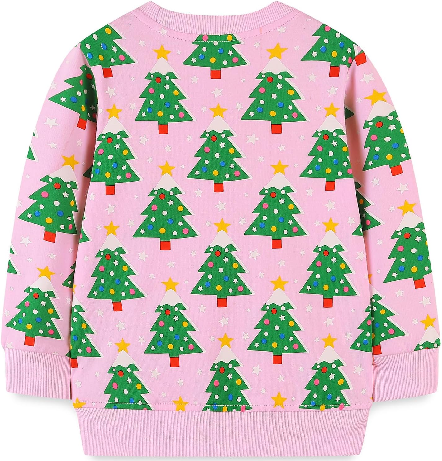 Bumeex Toddler Girl Sweatshirt Clothes Outfit,Cotton Crewneck Christmas Clothing - Image 3
