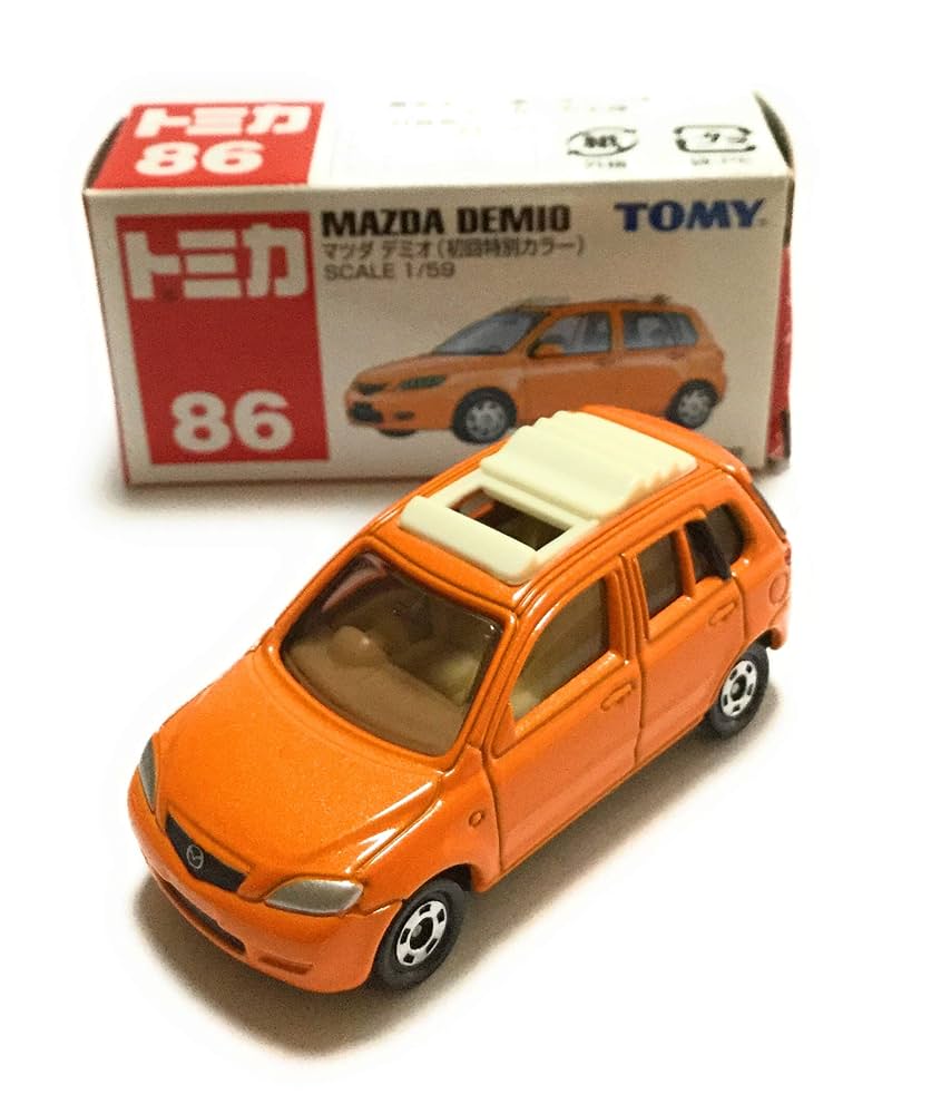 Amazon | トミカ マツダ デミオ 初回特別カラー 086 | ミニカー