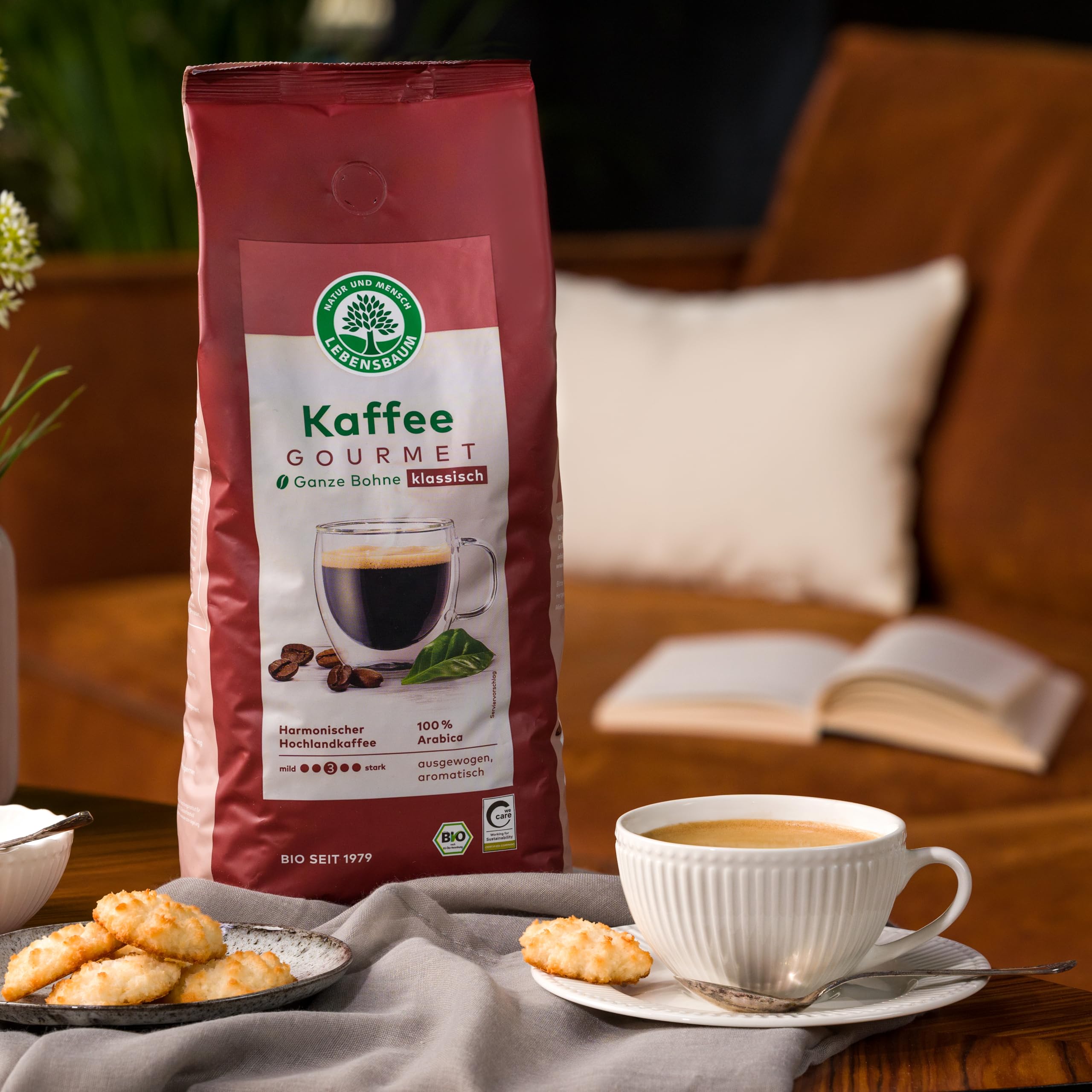 Lebensbaum Bio Gourmet Kaffee, 1 kg
