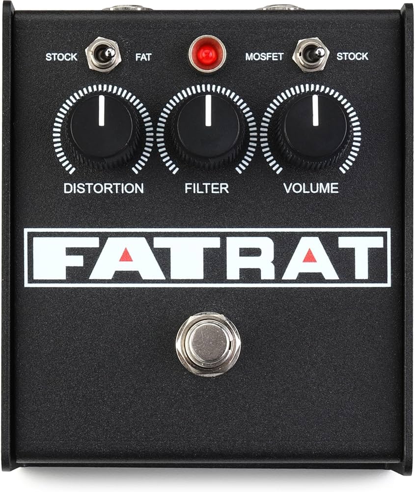 FATRAT DISTORTION エフェクター Amazon.com: Pro Co Sound FATRAT Distortion Pedal with
