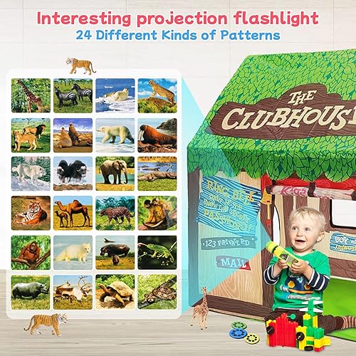 Miniatura 3 de SweHouse Tienda de campaña para niños para niños para interiores y exteriores, juguetes para niños y niñas, casa de juegos para niños, regalos para