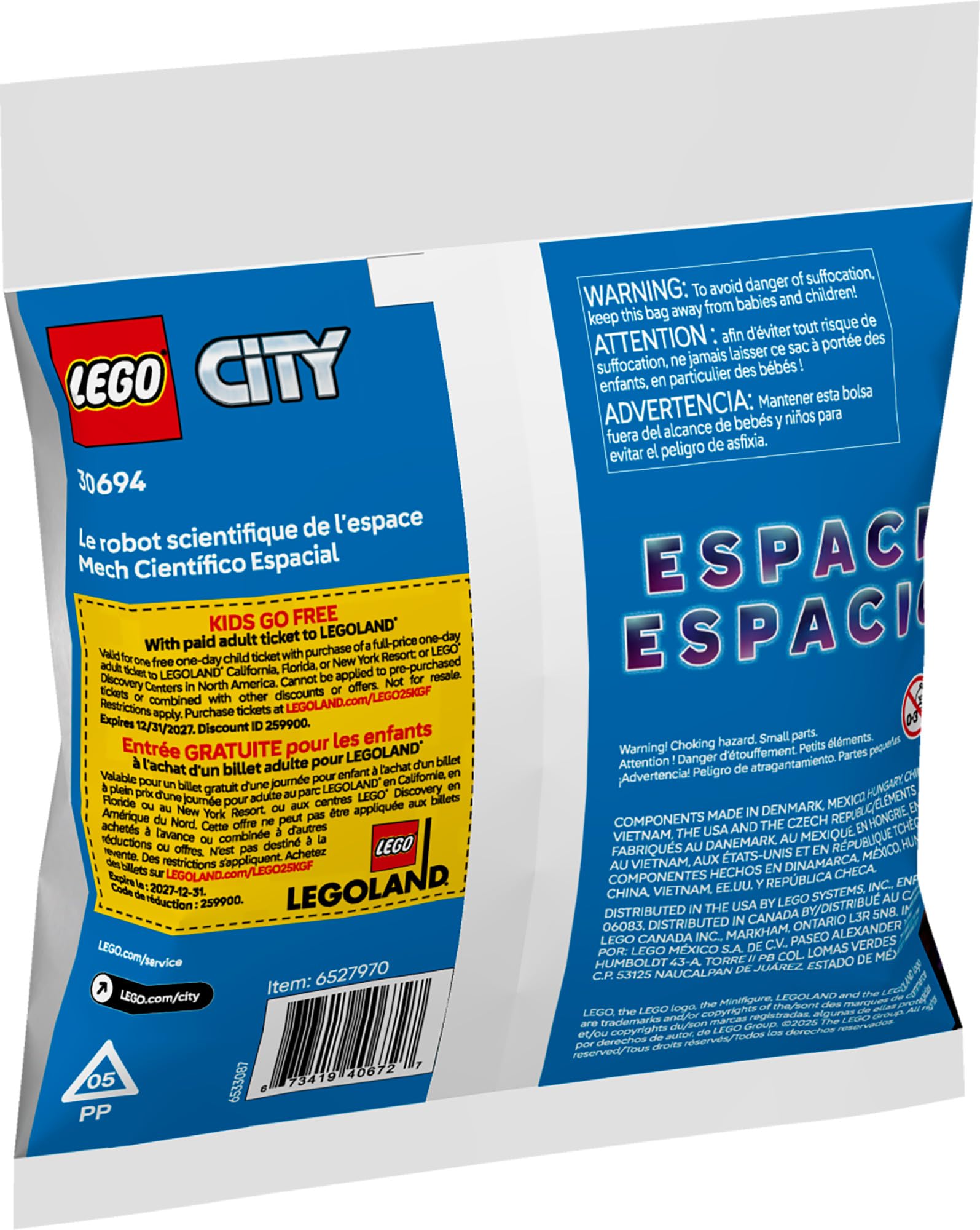 ピーター　0410 Amazon.com: LEGO® Space Science Mech 30694 : Toys & Games