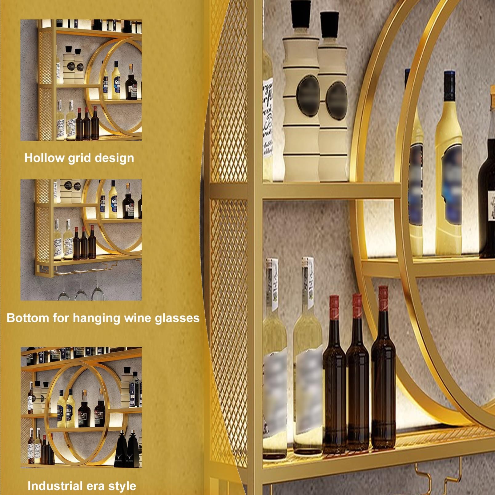 Amazon.com: Multi Functional Wine Pareite Display Rack 3