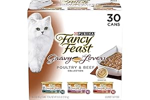 Purina Fancy Feast Gravy Lovers Poultry and Beef Gourmet Canned Cat Food