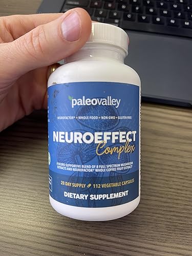 Miniatura 5 de Paleovalley NeuroEffect - Suplemento nutricional de café con hongos Neuro para concentración, memoria y apoyo energético - Suministro para 28 días -