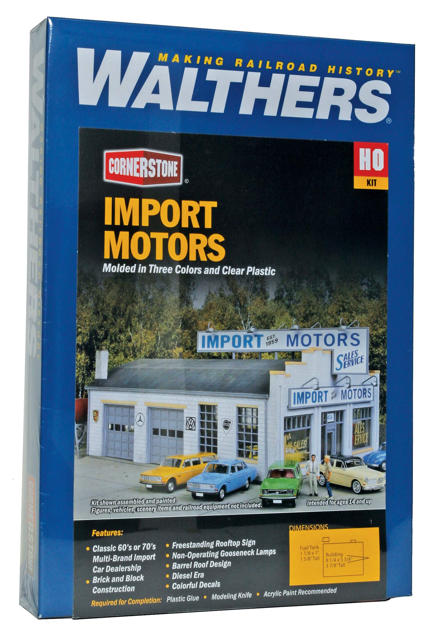 Walthers Cornerstone 933-4023 - Modellino di ferrovia