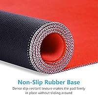 Vista 126 de Dapesuom Alfombrilla grande para mouse, alfombrilla de mouse para juegos extendida con bordes cosidos, alfombrillas de escritorio de tamaño completo