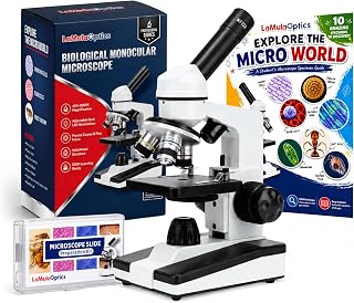 Microscopes 40X-2000X for Students Adults, Complete Microscope Kit with Slides & Phone Adapter