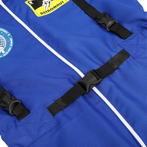 Miniatura 5 de frawirshau - Disfraz de astronauta para adulto, traje espacial para cosplay y juegos de rol
