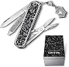 VICTORINOX Classic SD Brilliant Swiss Army Knife Multifunctional Knife Outdoor Camping Scissors with Negative Driver Equipped with Clasp Swiss Multi-Tool with 5 Functions Present Gift Small Compact Lightweight Domestic Genuine Product