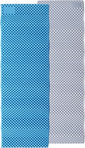 Colchoneta de espuma para acampar, ligera, de celda cerrada, plegable, a prueba de humedad, colchón de camping portátil para senderismo al aire