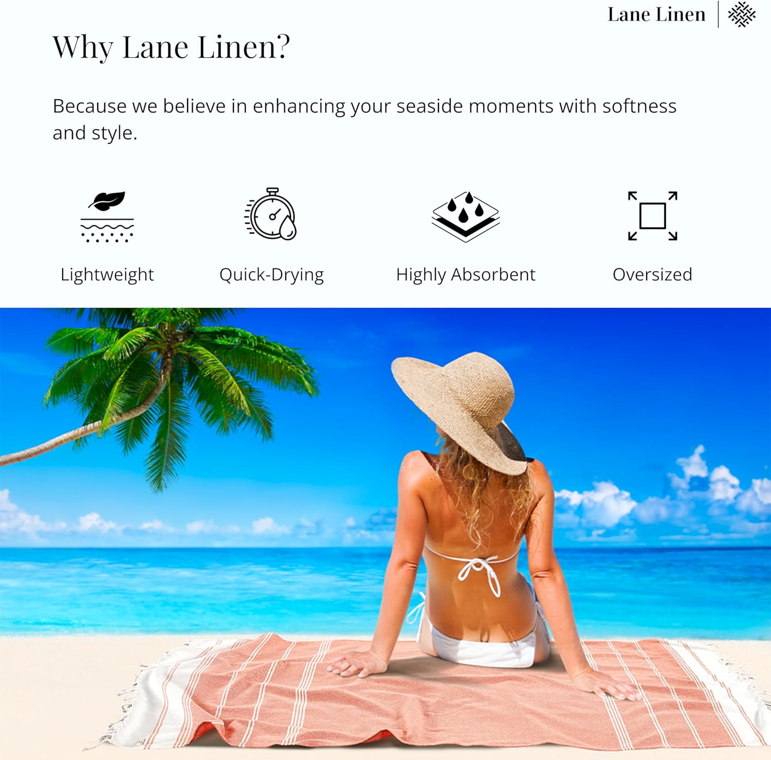 Linen Turkish Beach Towel