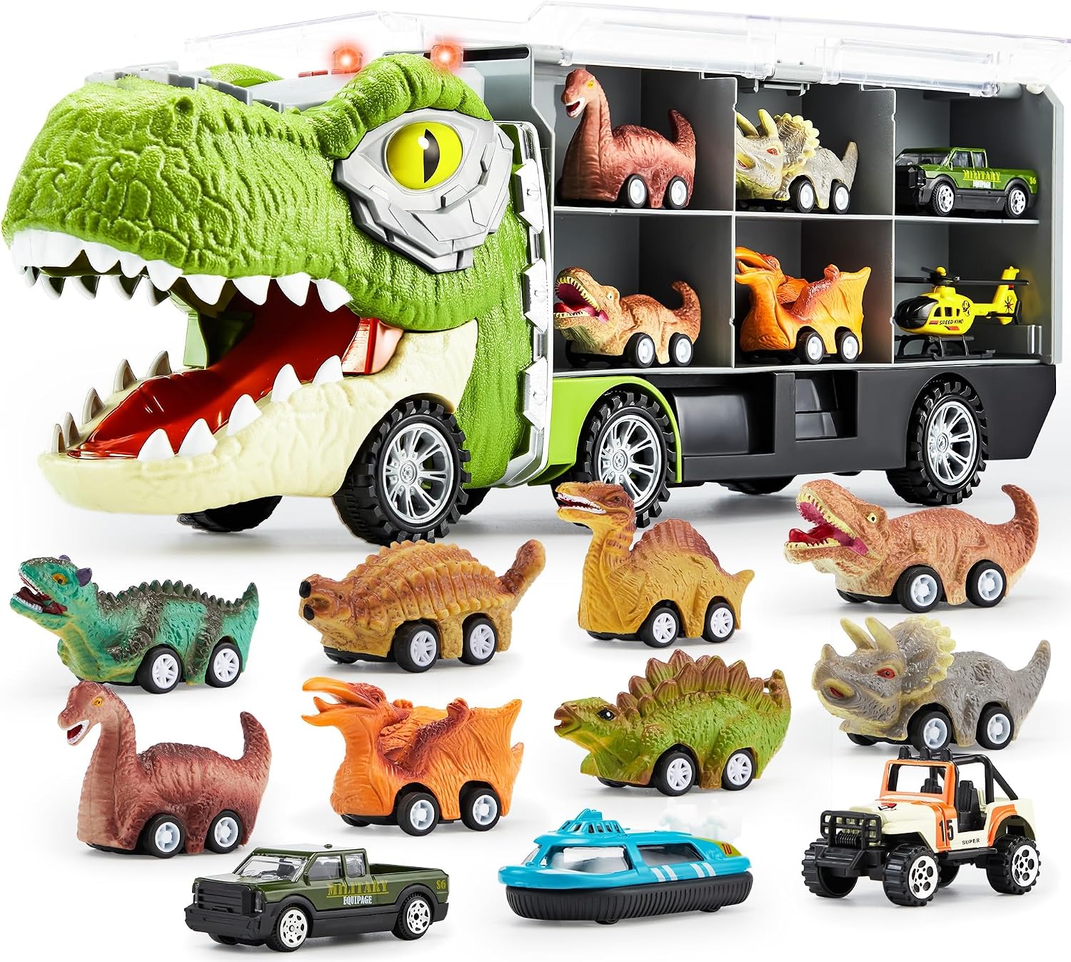 Dickie Toys Camions Lourds de Travail sur Route 23 cm avec pièces Mobiles et Accessoires, Camion Volvo 3 assortiments, Livraison aléatoire à partir de 3 Ans (203744018