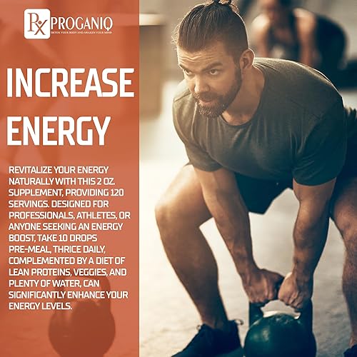 Miniatura 3 de X PROGANIQ Profusion HCG Drops – Fórmula avanzada para el control de peso con mango africano – Gotas sin hormonas para mujeres y hombres – Fabricado