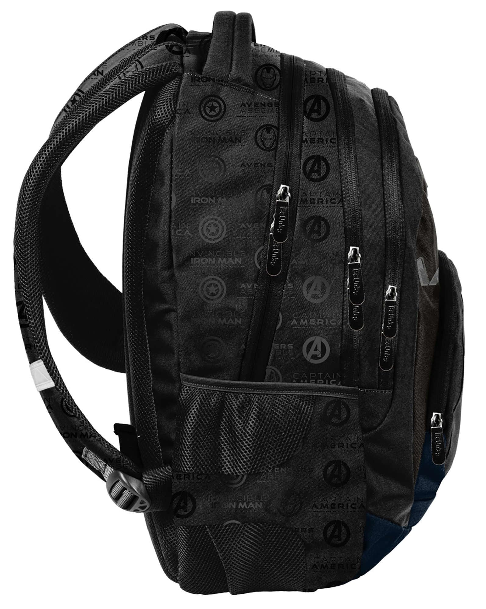 PASO AV23SS-2708, Zaino per la scuola Avengers BeUniq, Black