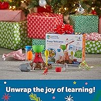 Vista 2 de Learning Resources Fizzy Volcano - 13 Piezas, Edades 4+, Kits de Laboratorio Científico para Preescolar, Experimentos de Juguetes STEM para Niños