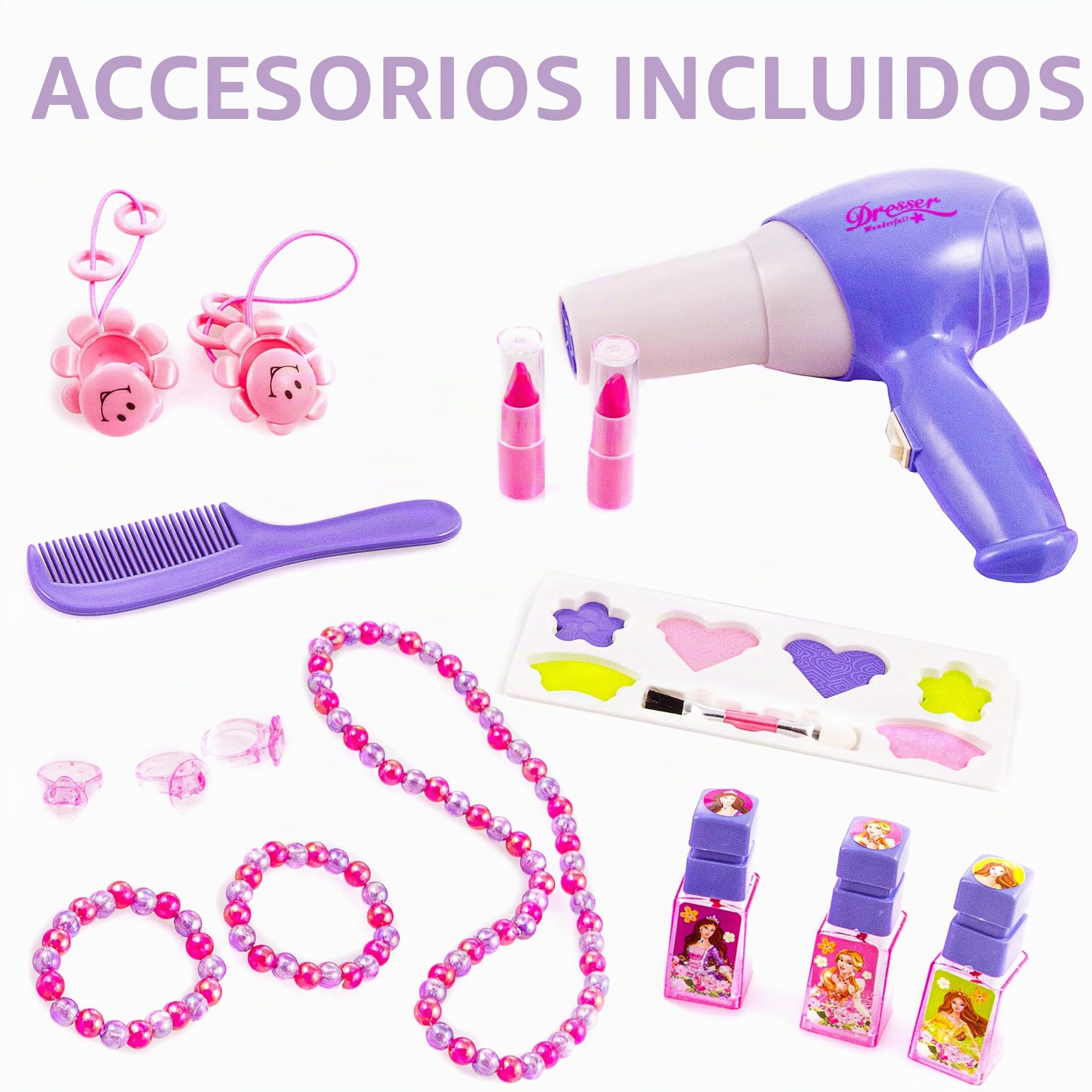 Kinderplay Niño Play kp2798 – – Tocador con luz música