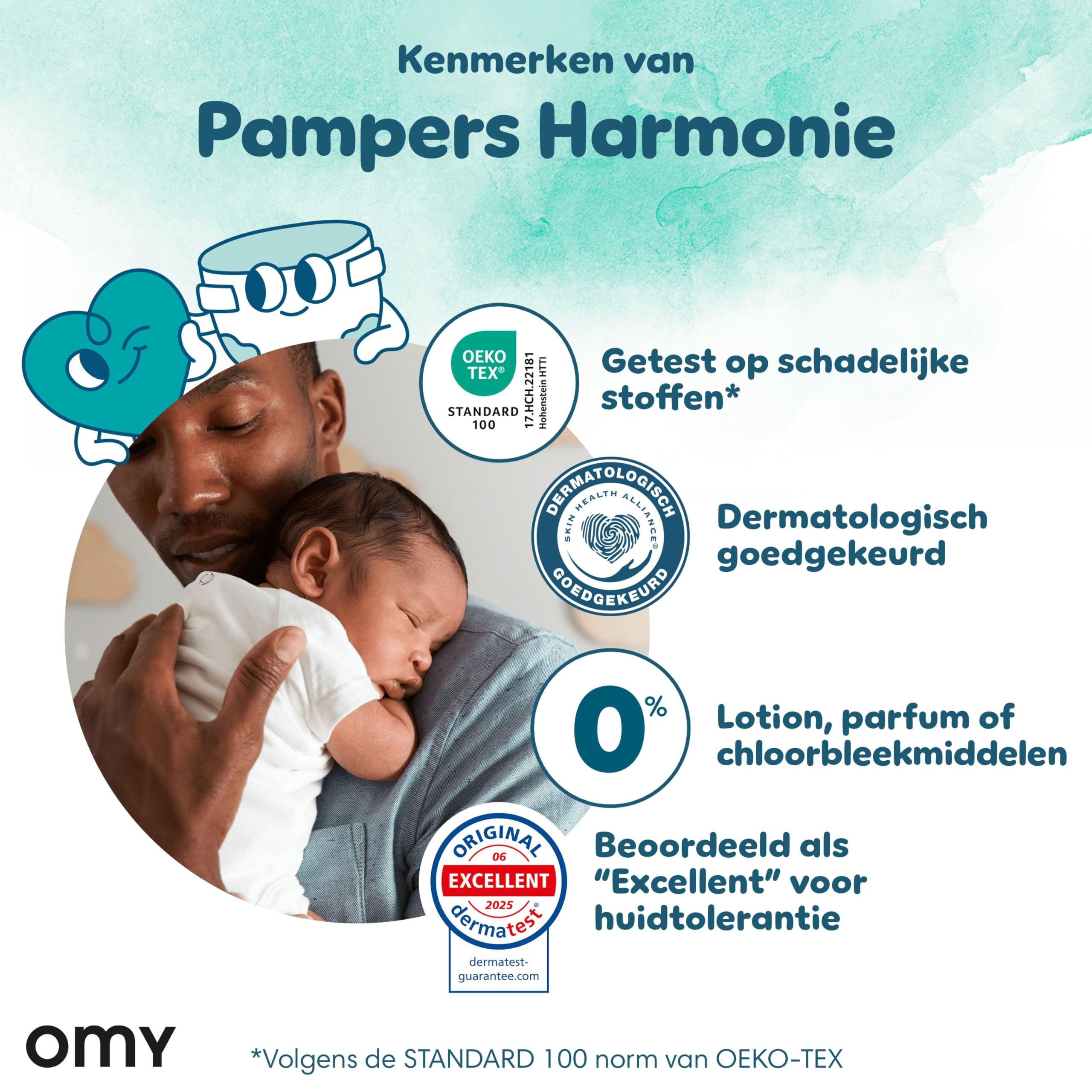 Pampers Harmonie Limited Edition Talla 5, 72 Pañales, 11-16kg