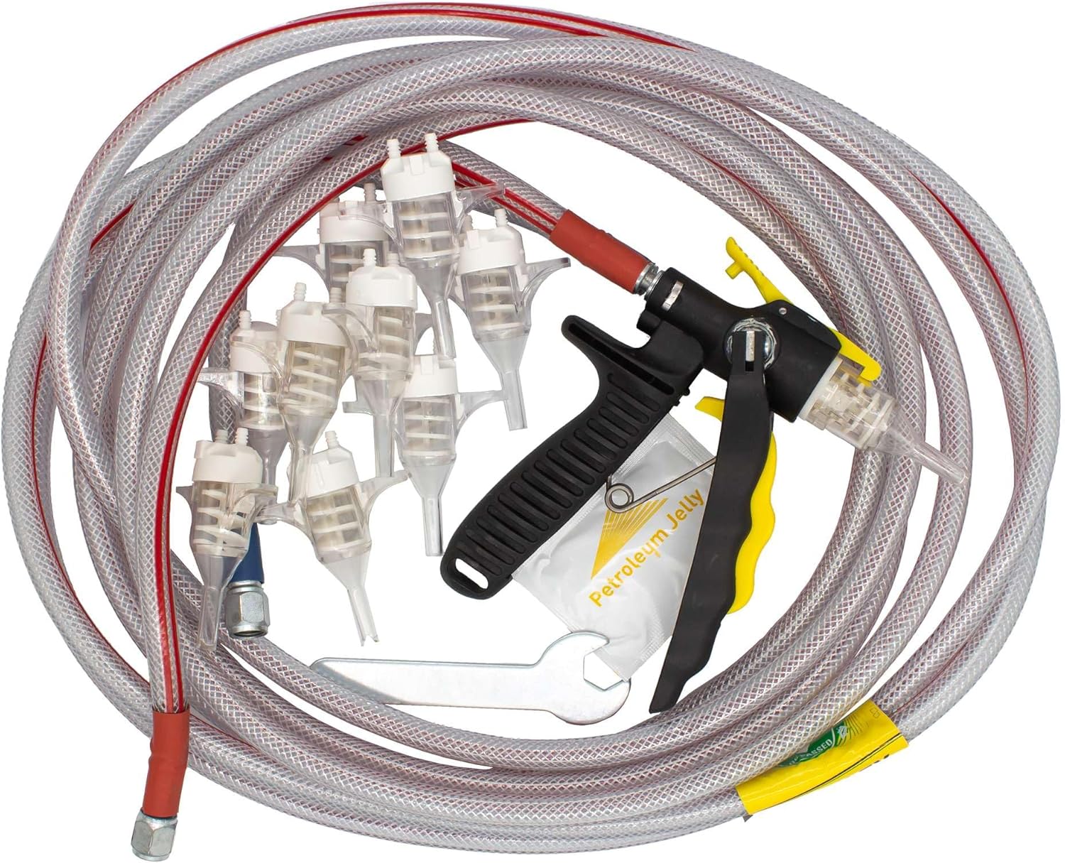 STANLEY 10' Spray Foam Gun Hose Assembly (1xGun Hose)– Replacement Hose for Closed Cell Spray Insulation Kit | Durable 2-Part Foam System Accessory | for Wall, Attic, Crawl Space Applications
