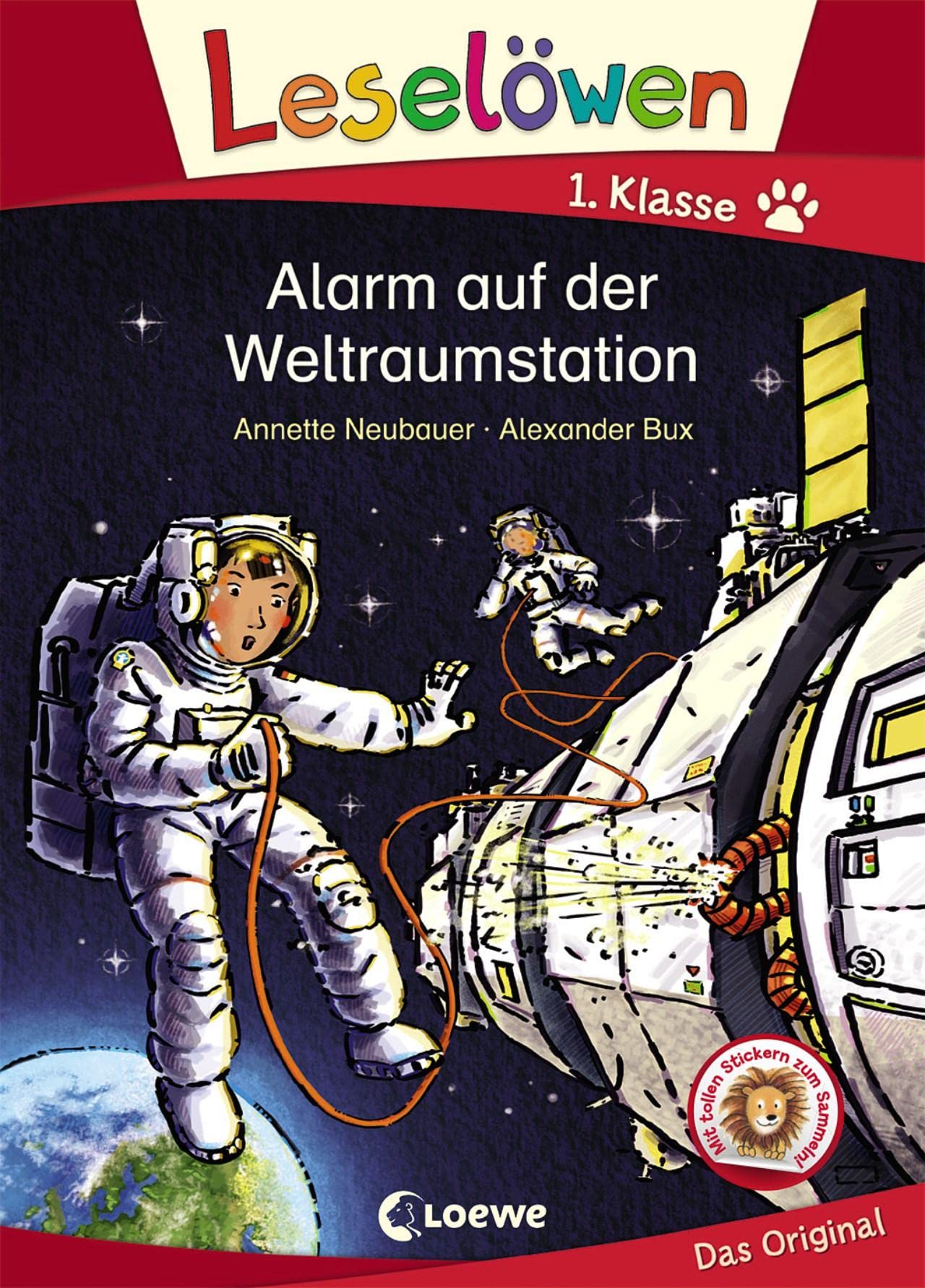 Leselöwen 1. Klasse - Alarm auf der Weltraumstation: Erstlesebuch Kinder ab 6 Jahre