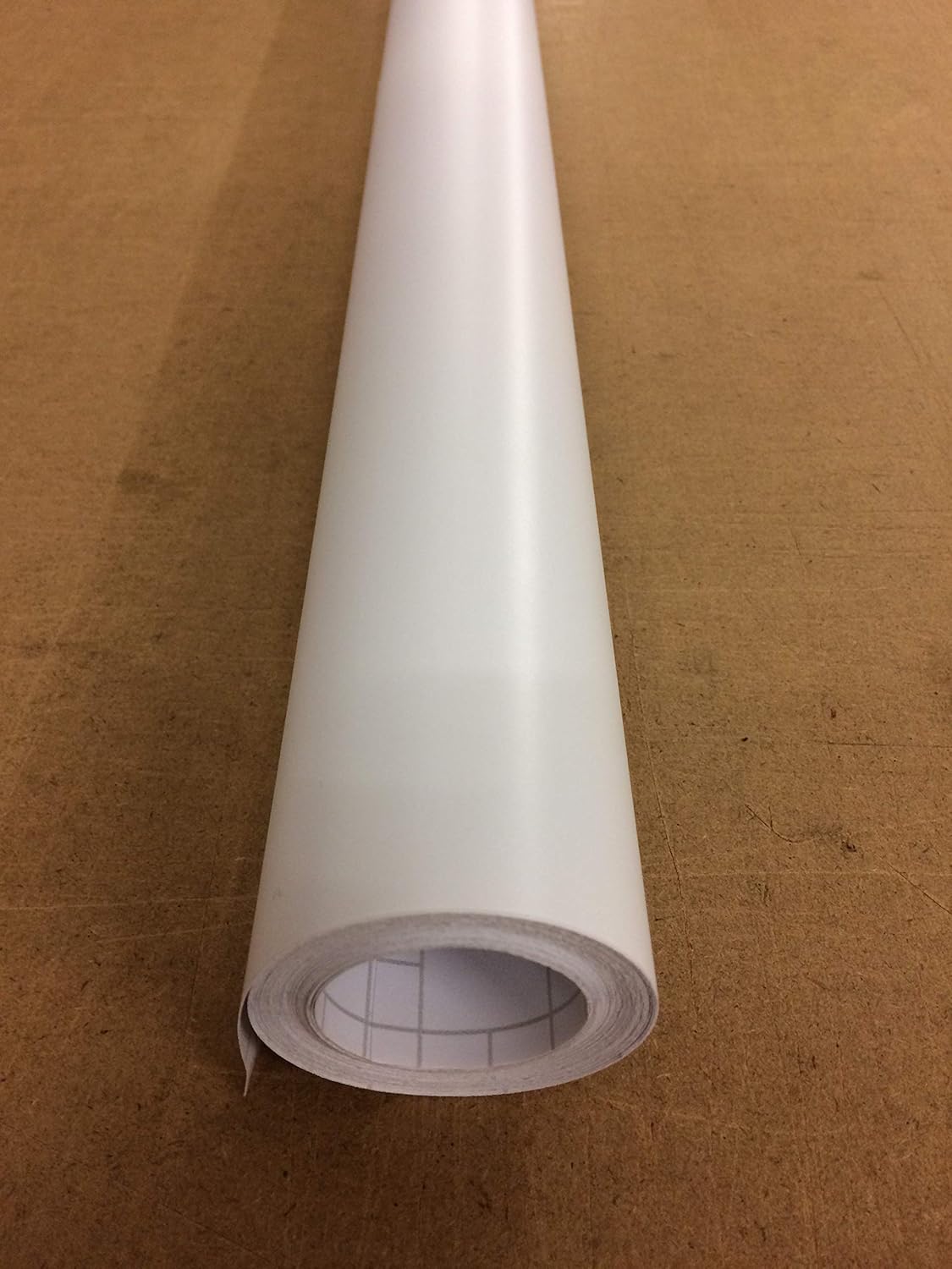 vgoltd Matt Sticky Back vinyl cupboard covering craft white 610mm M2027