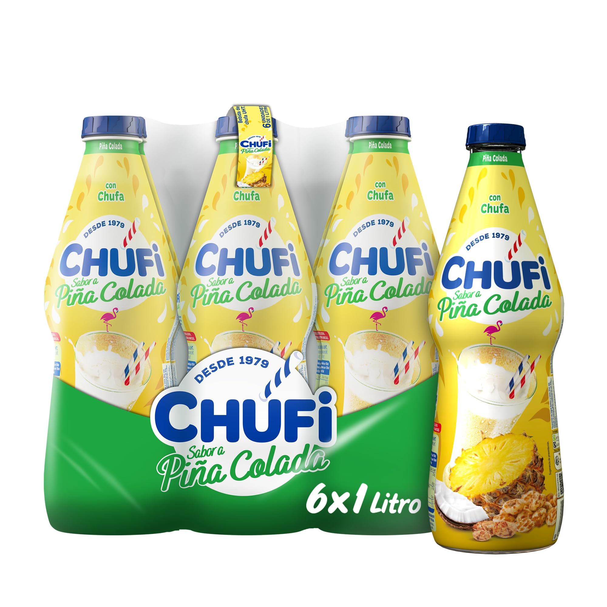 Chufi Horchata Piña Colada 1L - Bez Laktozy, Bez Glutenu, Wegański