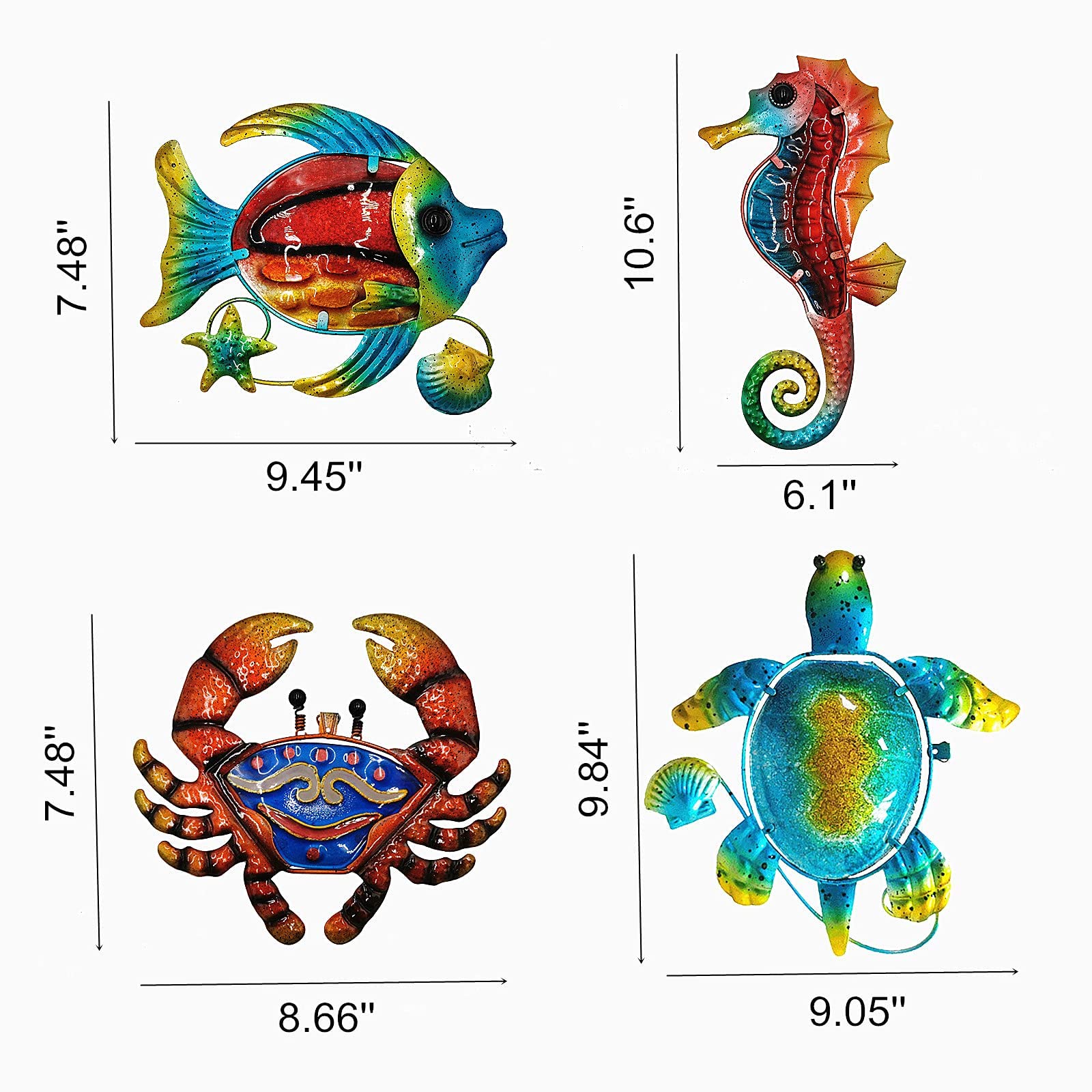 Déco hippocampe pieuvre tortue - Canada