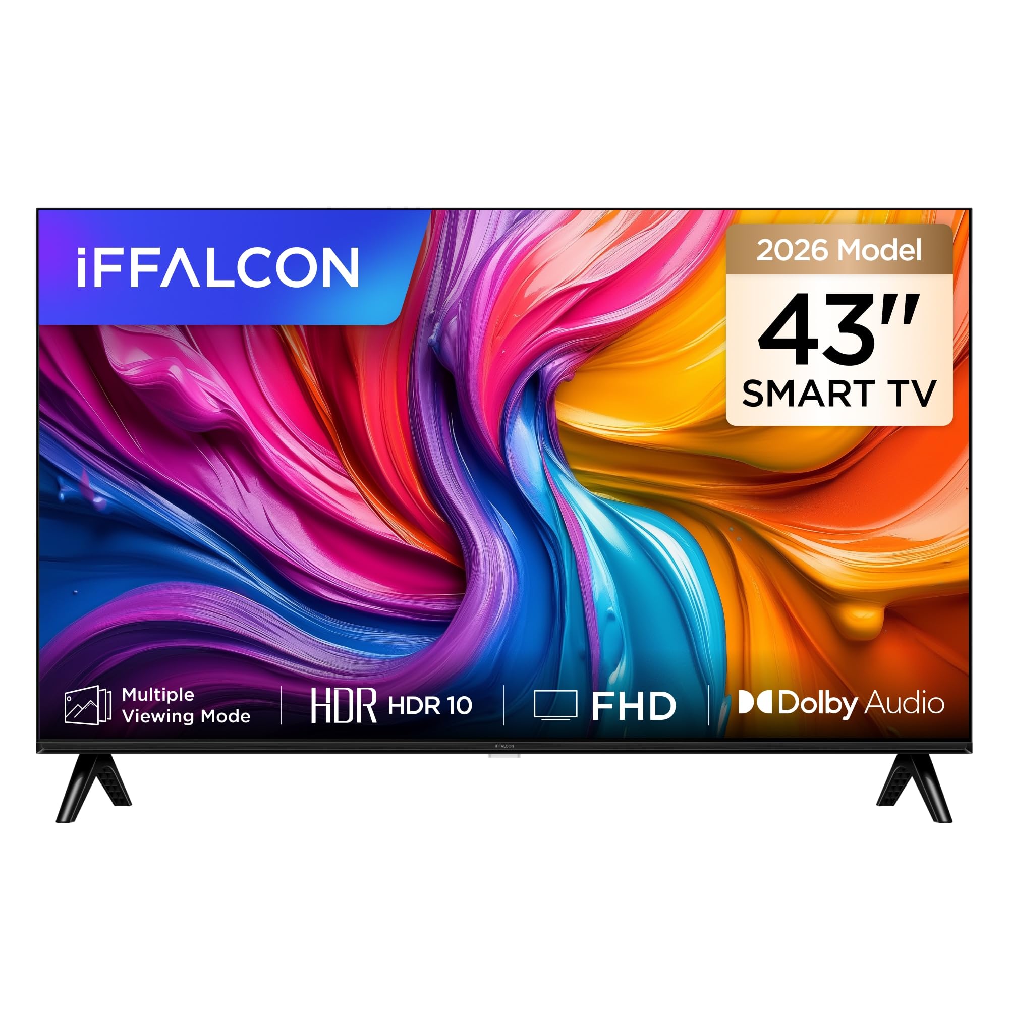 iFFALCON 43S55 43 İnç Smart TV 2K FHD HDR 10 Gaming Android TV, Dolby Audio, Oyun Modu, İnce…