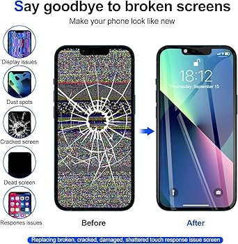 Amazon.com: YUSE for iPhone 12 Pro Max Screen Replacement