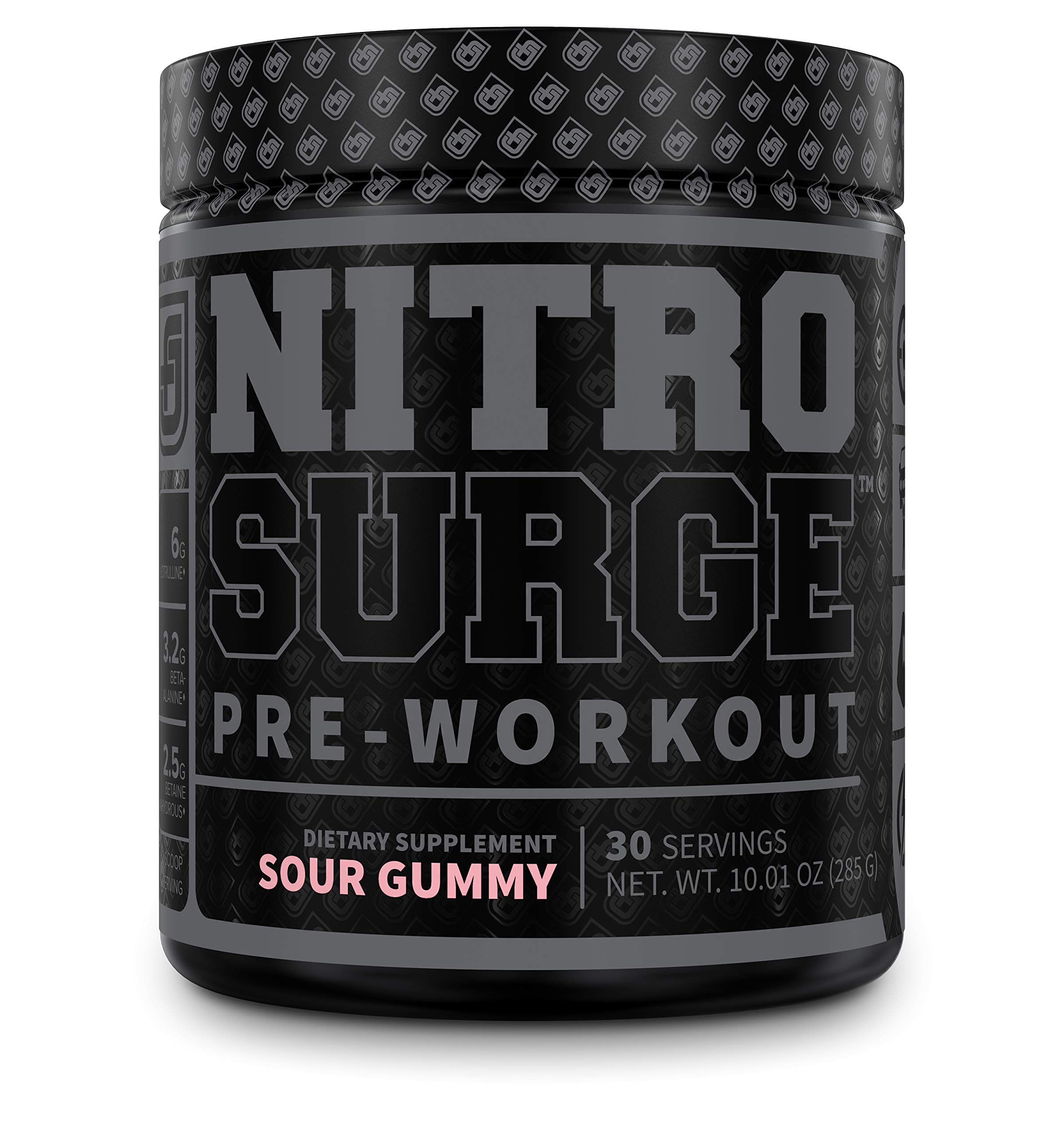 Nitrosurge Black Pre Workout Supplement Nootropic Energy Booster Powder W Dynamine Teacrine Preworkout Nitric Oxide Booster 30 Servings Sour Gummy Buy Online In Antigua And Barbuda At Desertcart 141893348