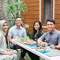 Vista 7 de 2 tarjetas emergentes de Eid Mubarak Eid Celebración Tarjeta 3D Islámico Musulmán Ramadán Mubarak Tarjetas de felicitación Ramadán Bendición