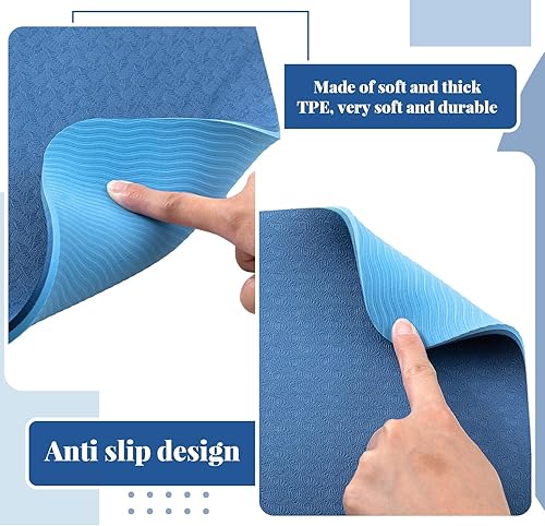 Miniatura 38 de 3 tapetes silenciadores para máquina de coser, tapete para máquina de coser, almohadilla de goma antideslizante que se mantiene en su lugar para Rosa