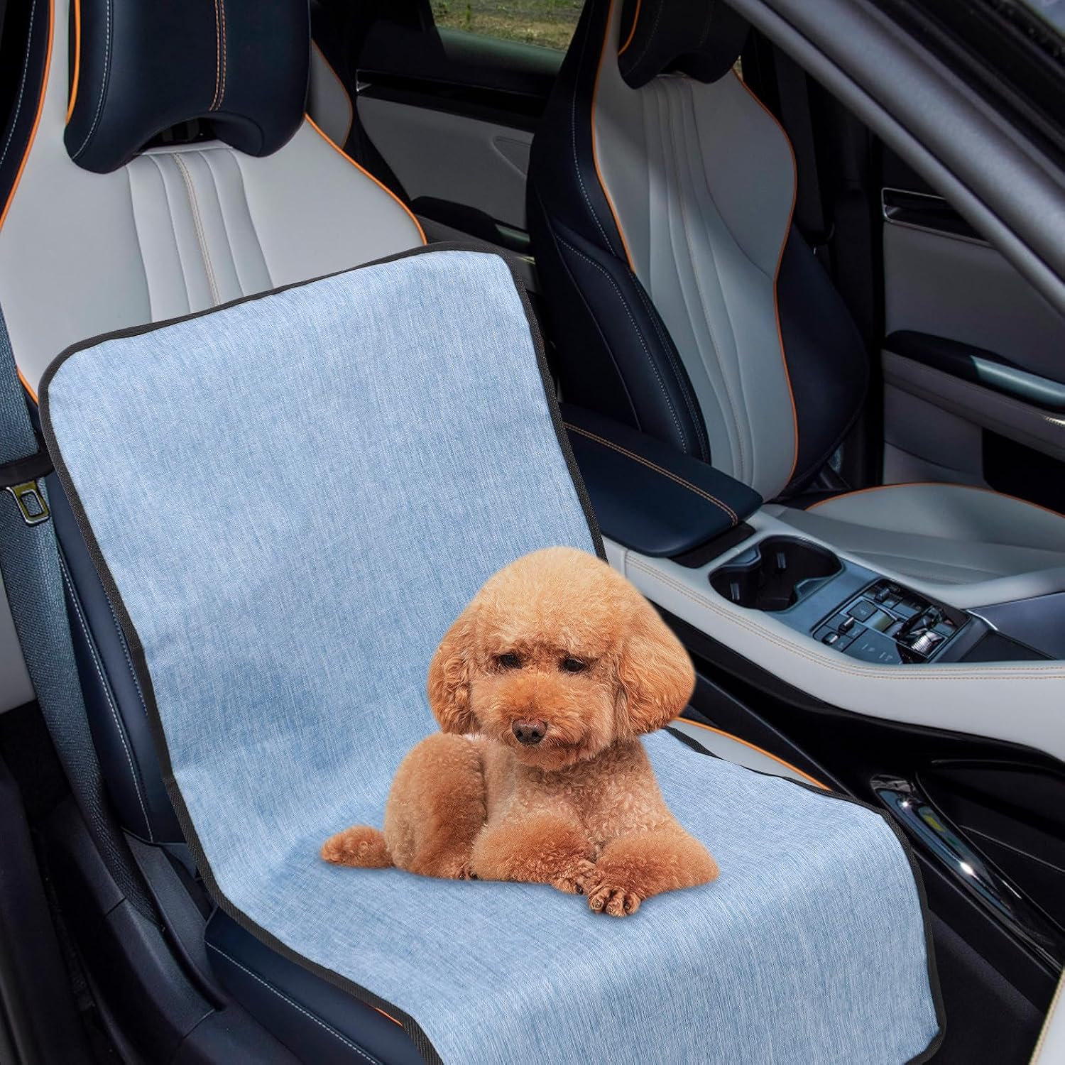 Pet Car Seat Cover for Dogs Waterproof Cloth Universal Design image 5
