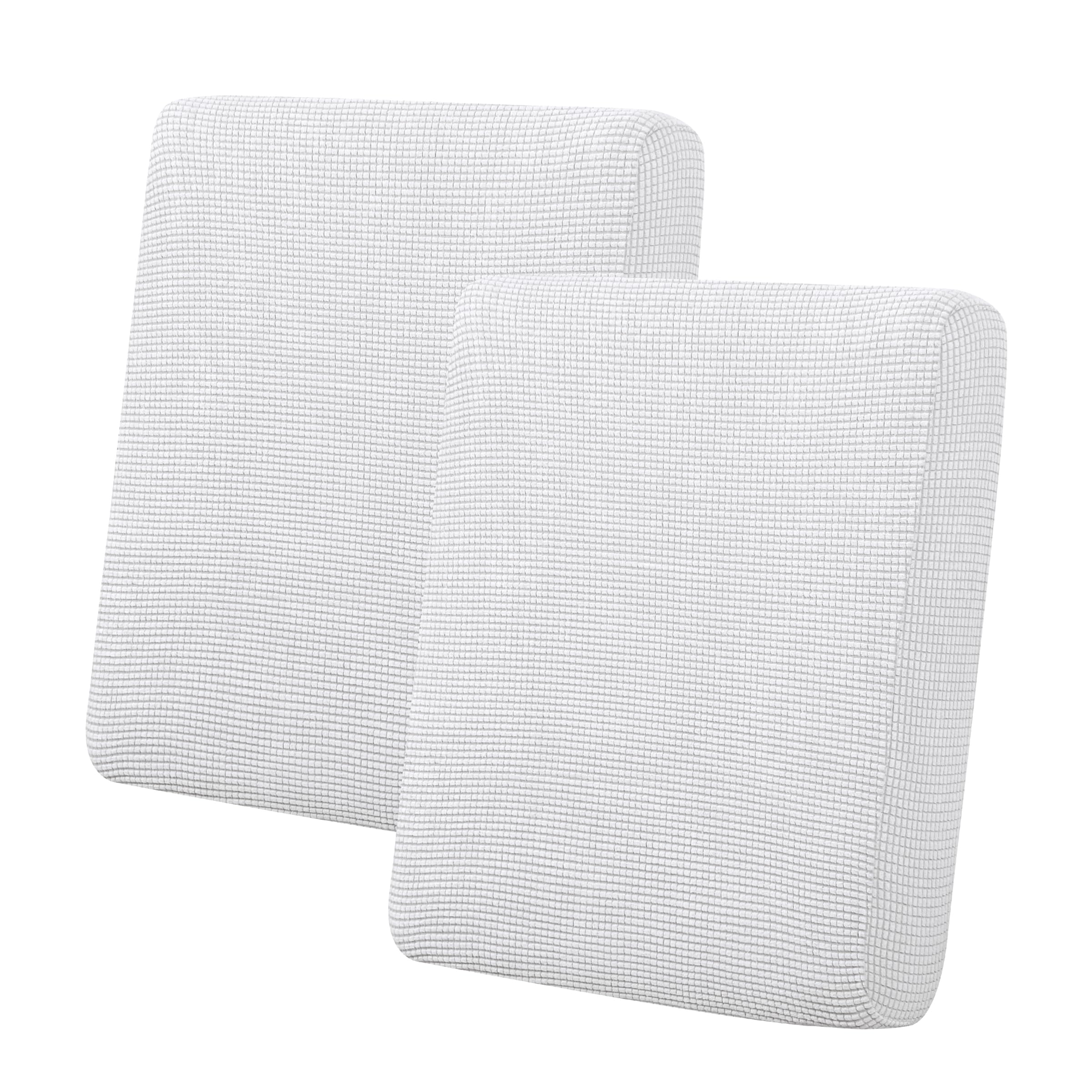 Easy-Going Stretch 2 Pieces Loveseat Couch Cushion Cover for 2 Seat