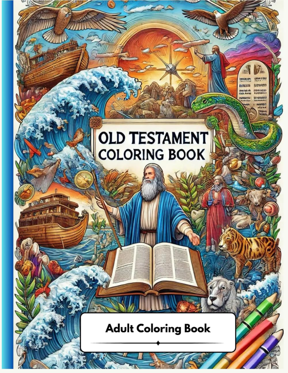 Old Testament Adult Coloring Book