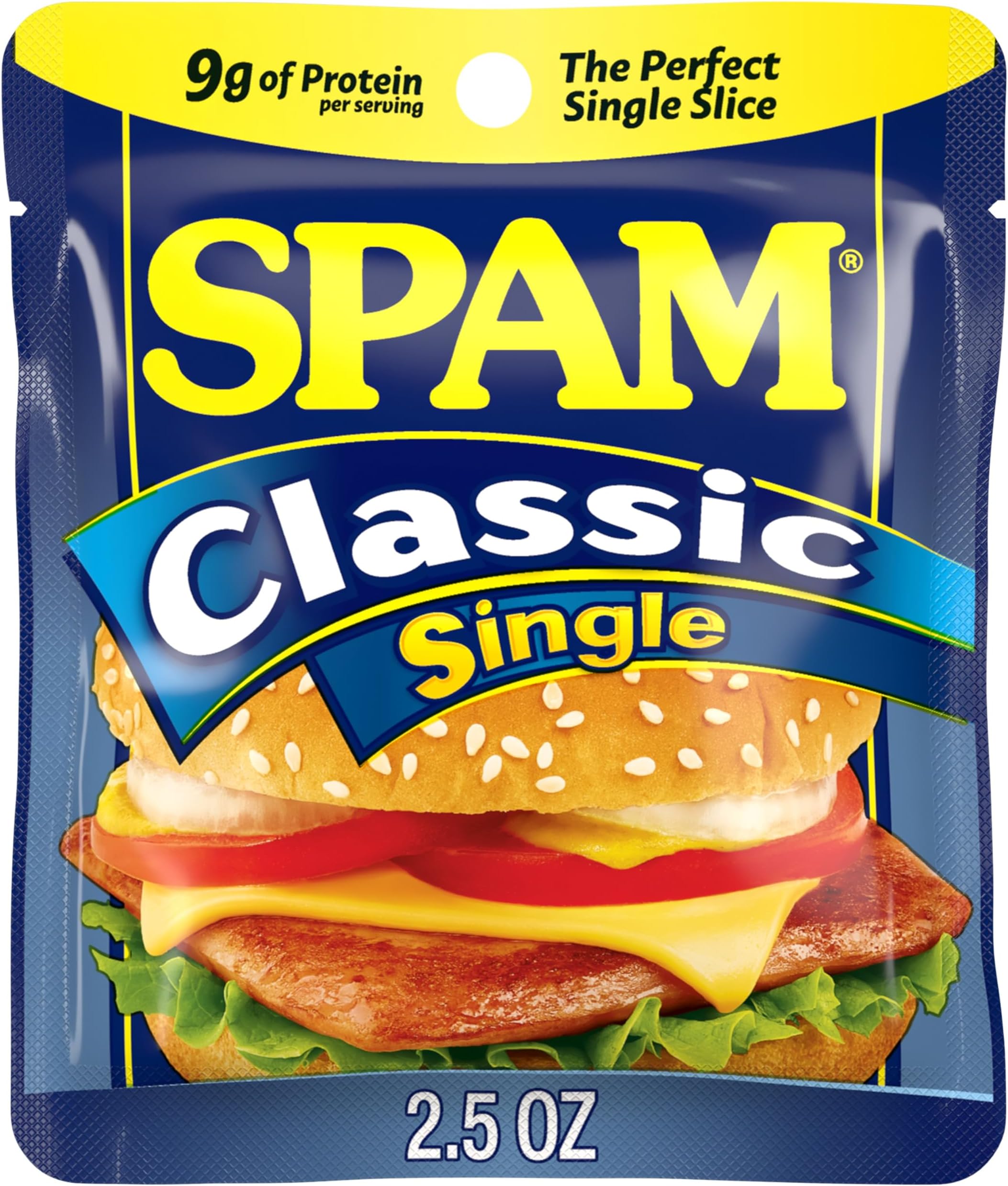 Spam Single Classic, 2.5 Ounce Pouch (Pack of 24)