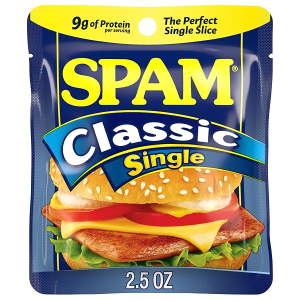Spam Single Classic, 2.5 Ounce Pouch (Pack of 24)