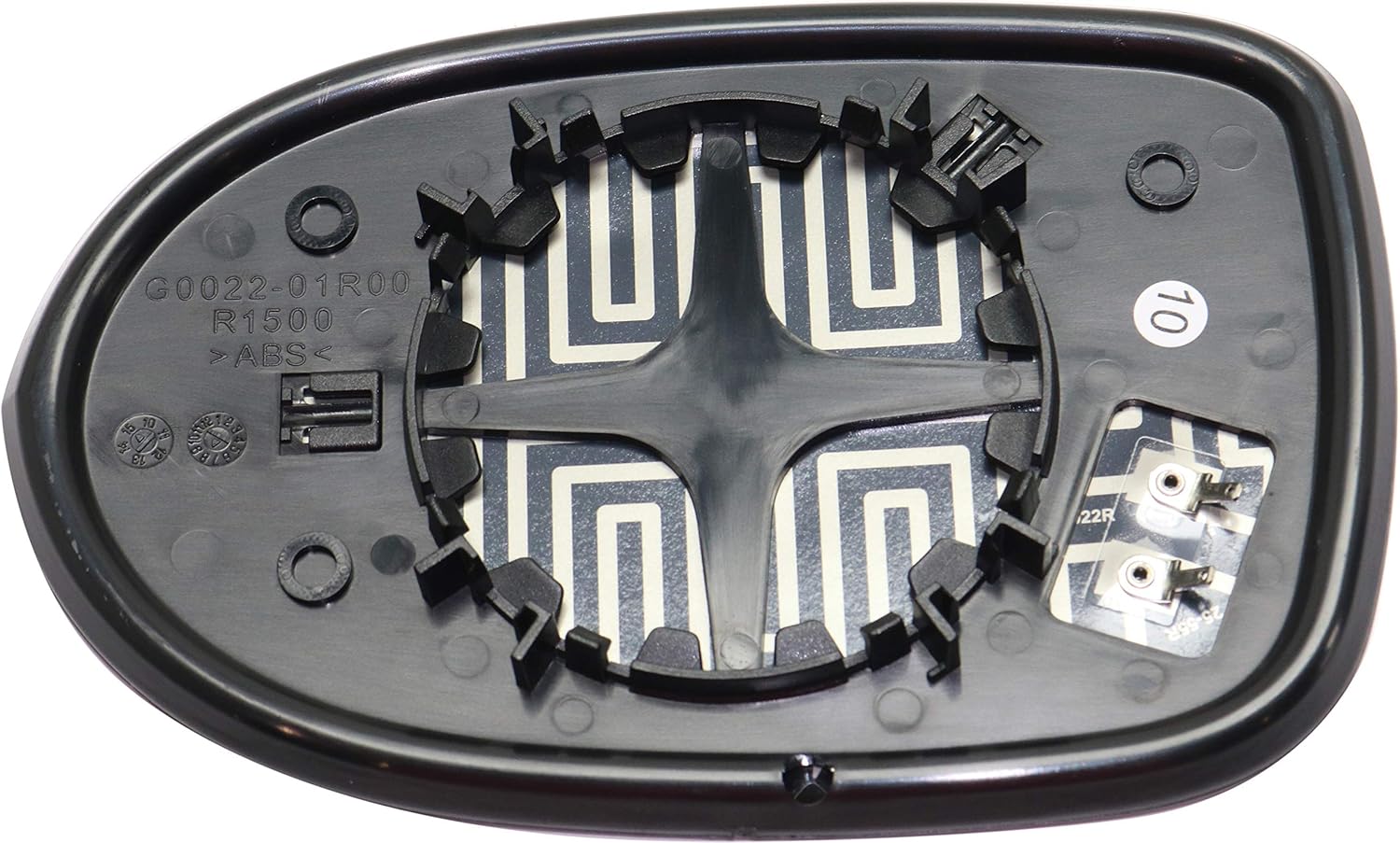 Garage-Pro Mirror Glass Compatible with Jeep Patriot 2007-2017, Compass, Dodge Caliber 2007-2012 mfrbodycodename : MK Heated Passenger Side