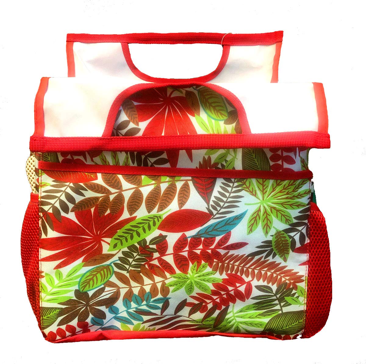 Juego de Herramientas de jardín de 9 Piezas con Guantes y Bolsa Colorida, Kit de Herramientas de Mano de jardinería con Bolsa de Almacenamiento