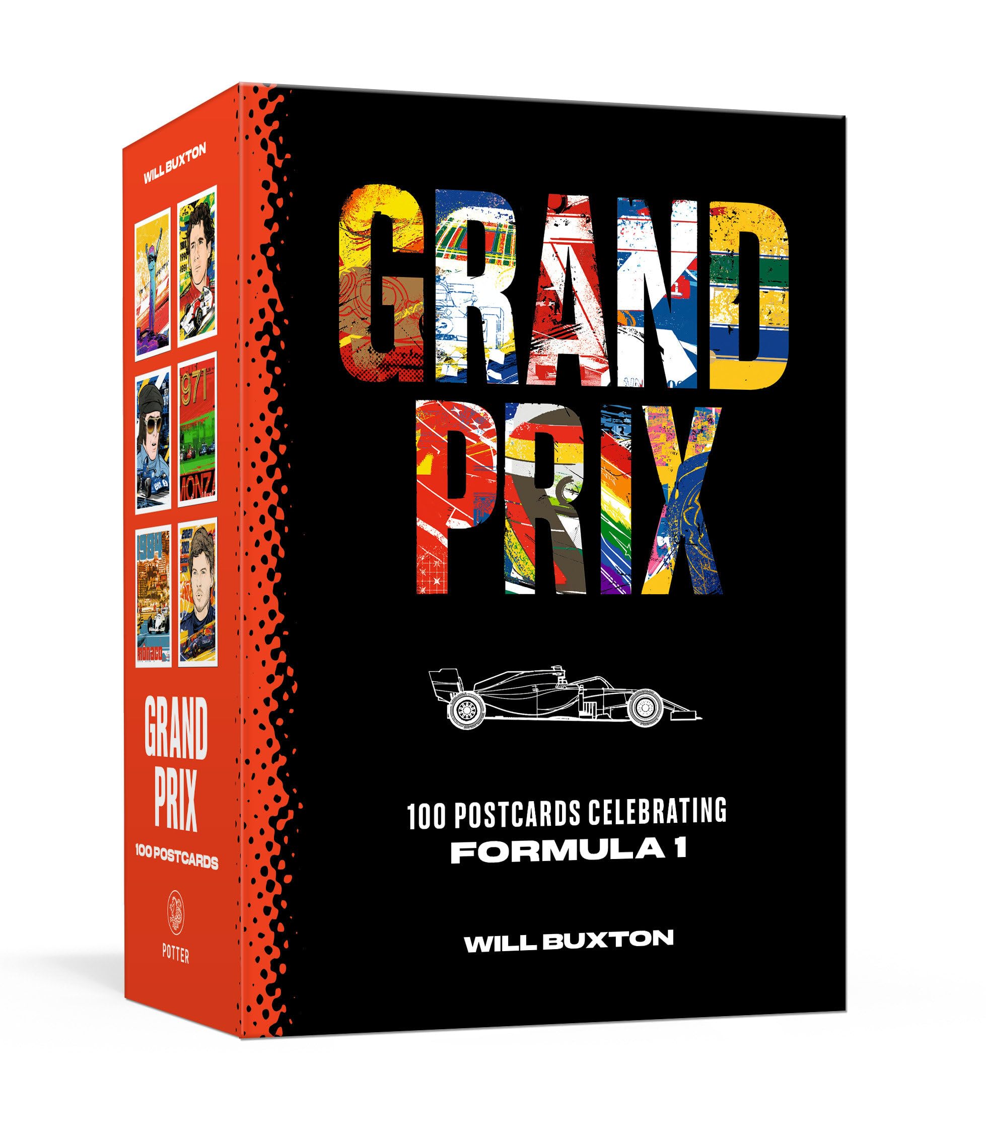 Grand Prix Postcards : 100 Postcards Celebrating Formula 1
