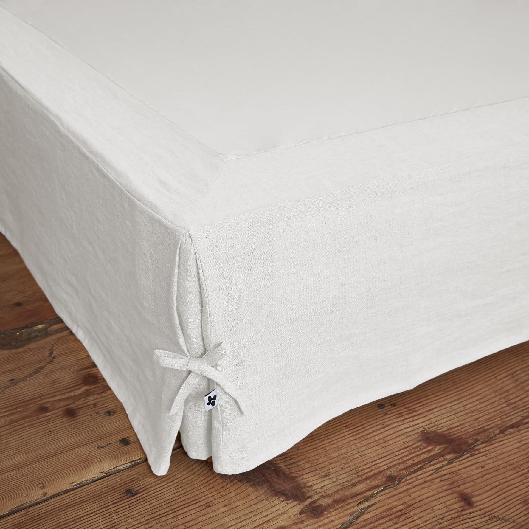 Coprirete 140 x 190 cm – 100% lino lavato soline bianco