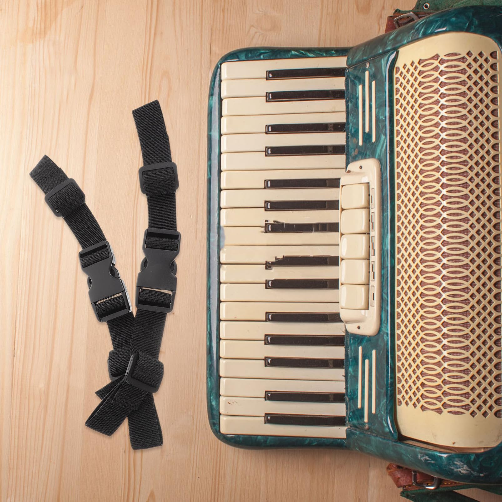 ibasenice 2Pcs Accordion Chest Strap Instrument Backpack Chest Adjustment Strap