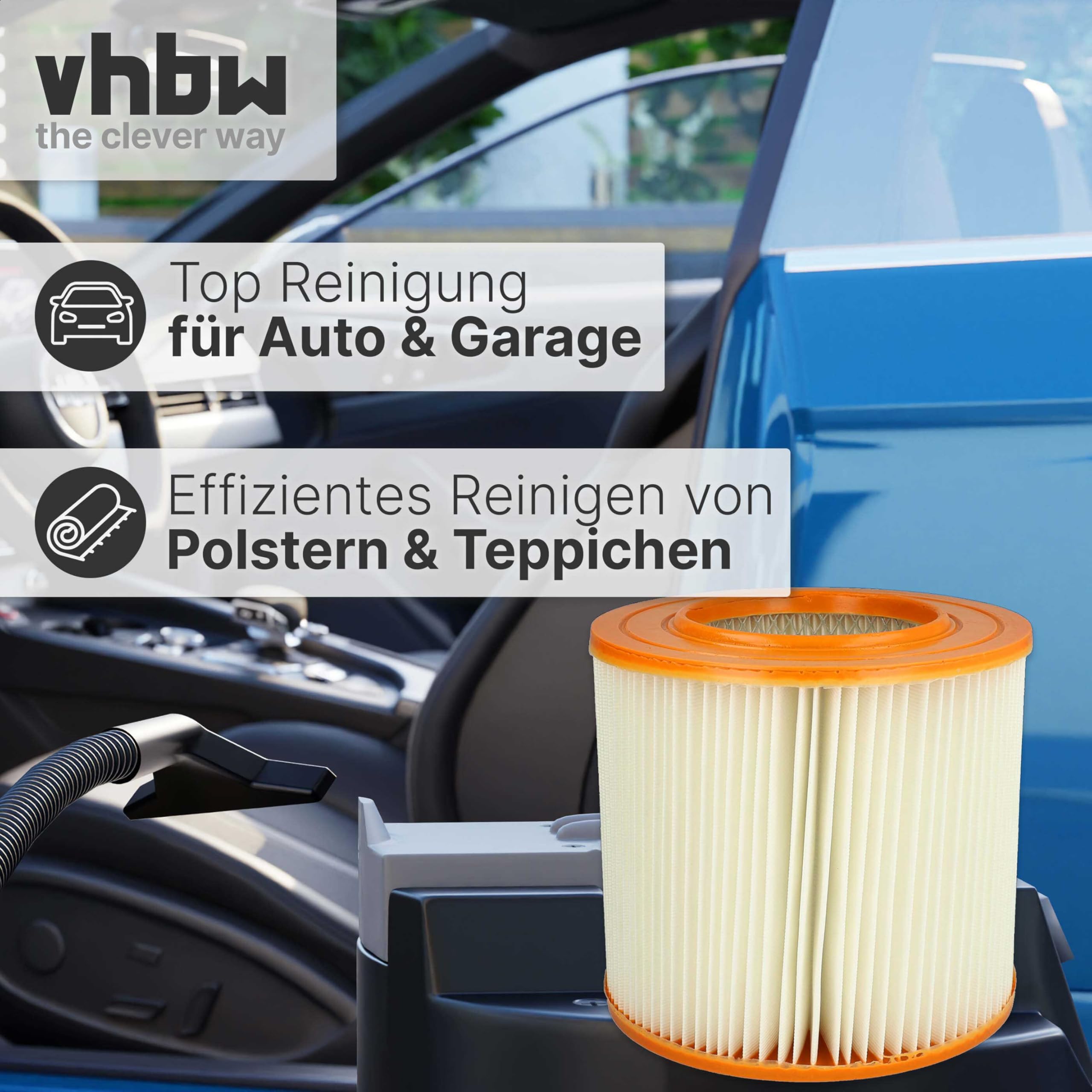 Vhbw – 10 Coperture Protettive Per Filtro Aspiratore Centralizzato – Compatibili Allaway CV1950, L25, M1000, VS20